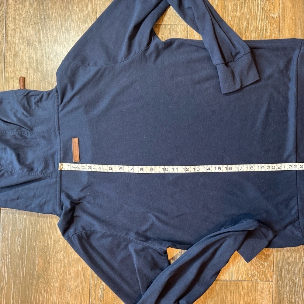Naketano ladies lightweight navy hoodie Size large - Picture 7 of 10